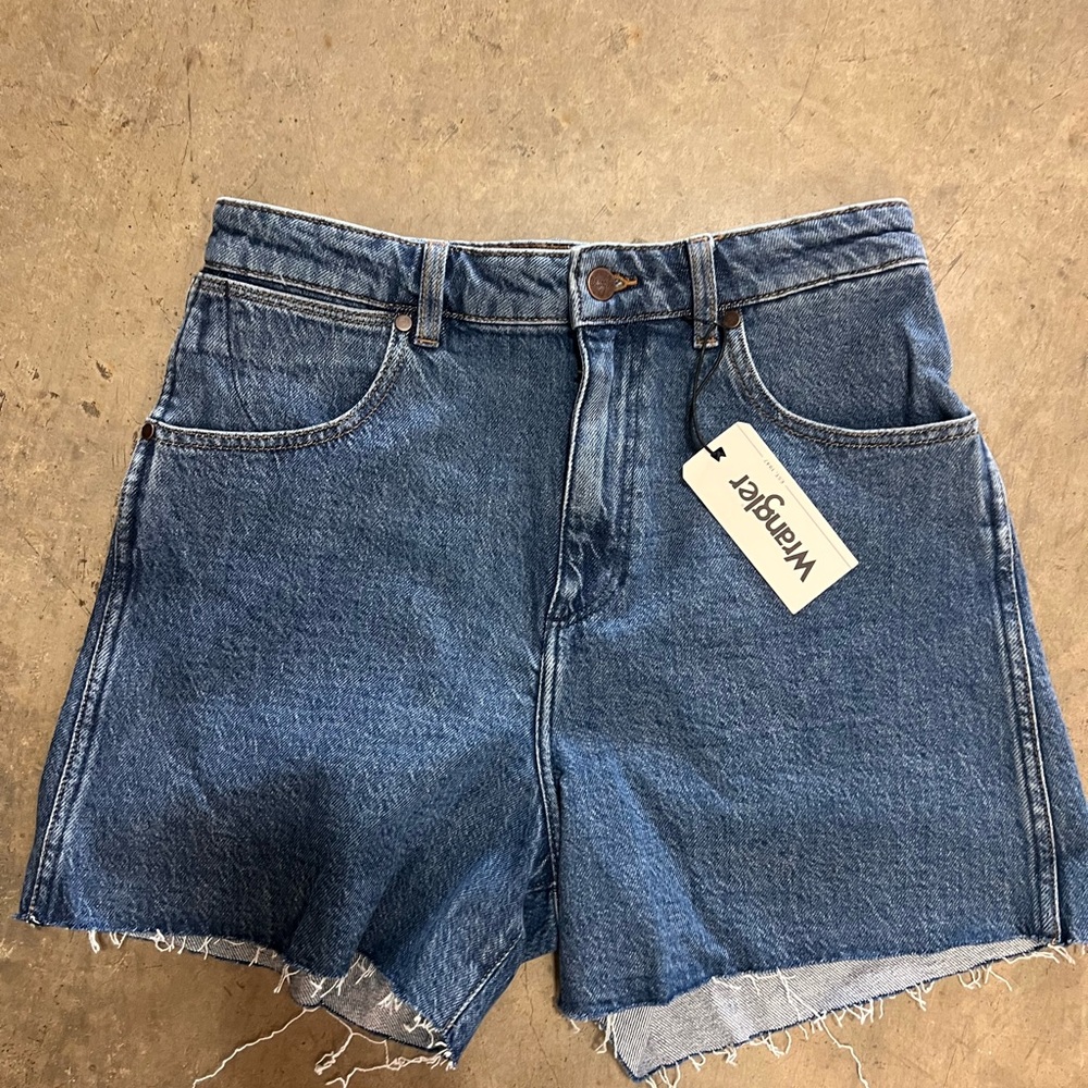 Wrangler Women's Blue Denim Shorts